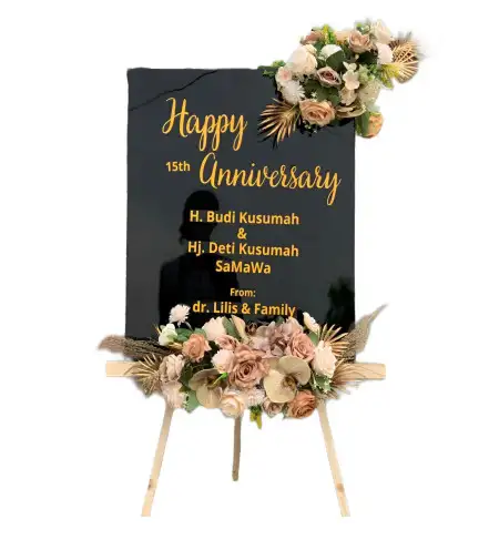 Papan Bunga Akrilik Pauh